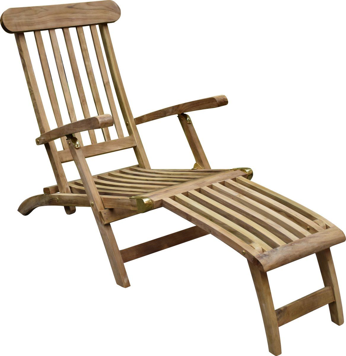 avh collectie titanic deckchair teak bruin tuinstoel