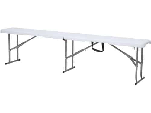 AXI Elba Bierbank opklapbaar - Wit - 183 cm
