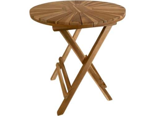 AXI Gia Teak Tuintafel Rond - 60 x 60 x