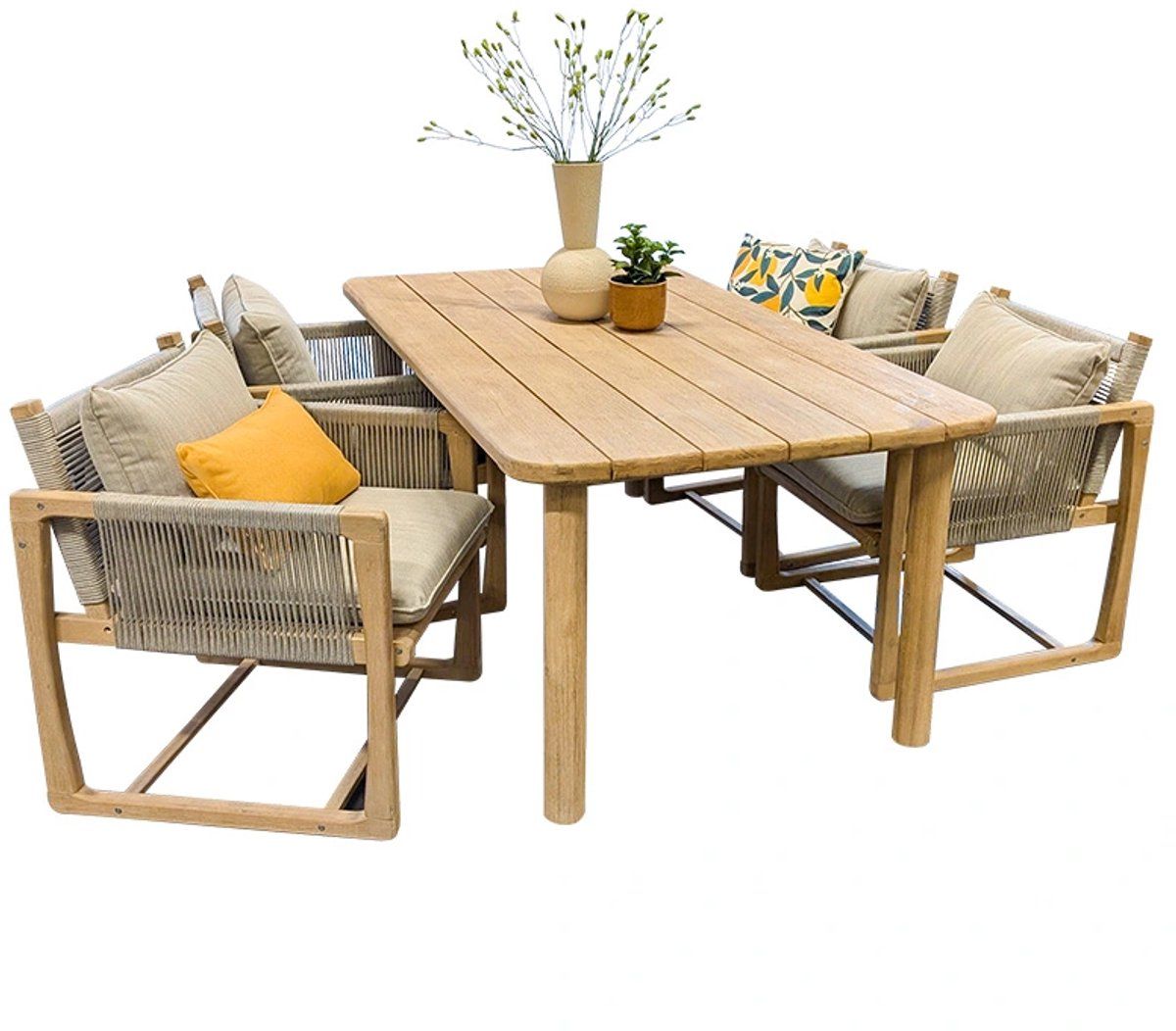baker low diningset