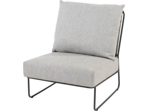 Balade middenelement met 2 kussens antraciet
