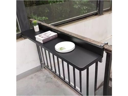 Balkon bijzettafel - Hangtafel opvouwbaar - Buitenruimte inrichten - Verstelbare
