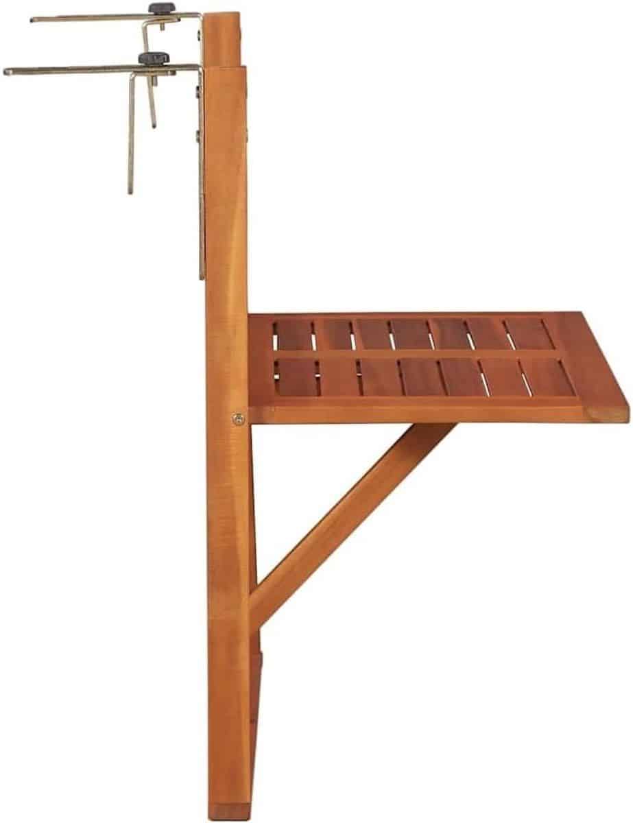 balkon hangtafel klaptafel buiten balkon meubel massief