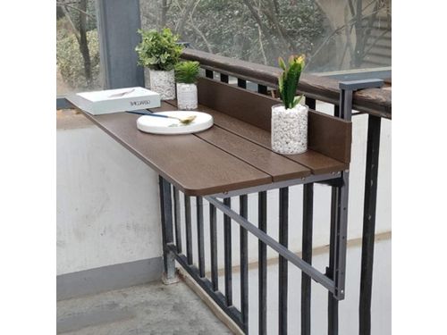 Balkon Hangtafel - Klaptafel Wandmontage - Buiten Genieten - Verstelbare