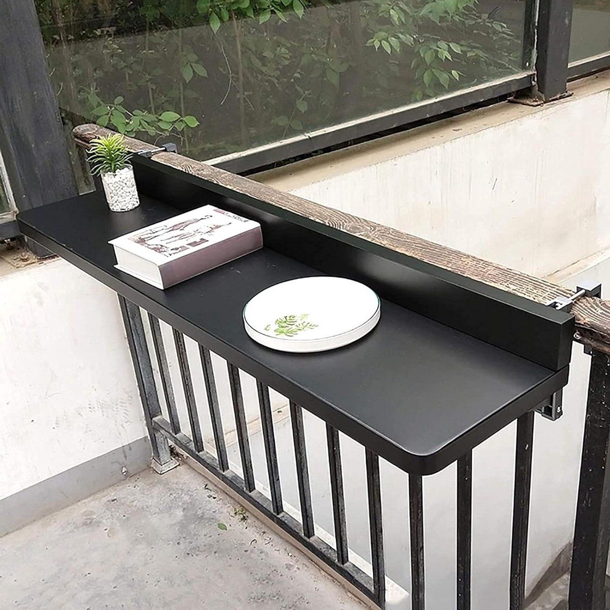 balkon tafel hangtafel klaptafel buiten genieten verstelbare