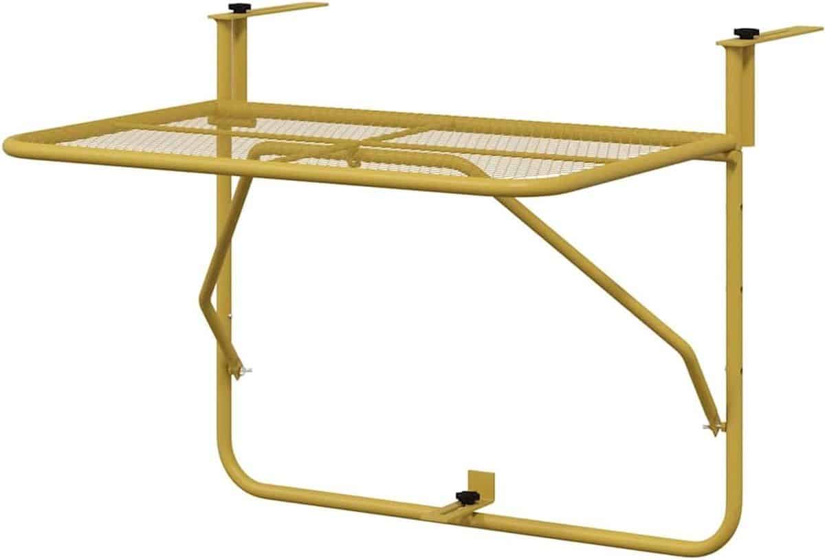balkon tafel hangtafel klaptafel buiten zitten ruimtebesparend
