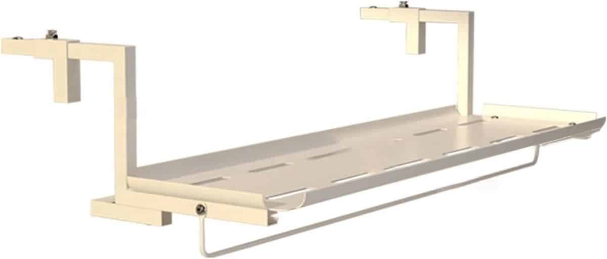 balkonhangtafel klaptafel voor leuning buiten eten roestvrij