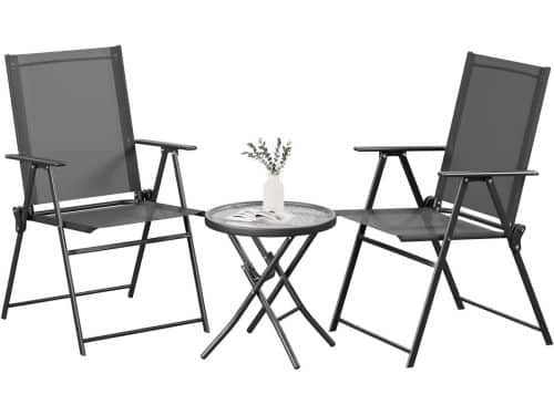 Balkonmeubelset 3-delig - Bistroset Klapsets - Kleine Ruimtes Gebruiken