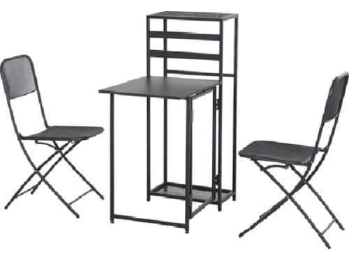 Balkonset Siena Garden - 2-zits Tafel, 2 Stoelen