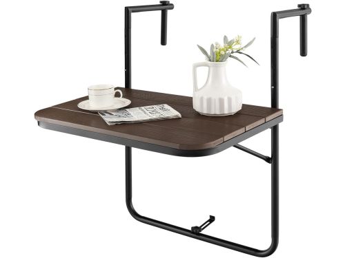Balkontafel Hangend - Bijzettafel Klaptafel - Buiten Ontspannen - In