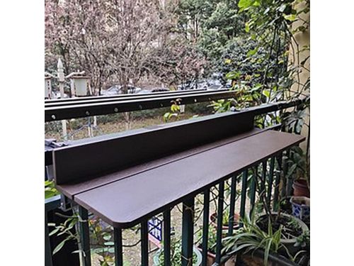 Balkontafel - Hangtafel Klaptafel - Buiten Zitten - Verstelbare Bevestiging