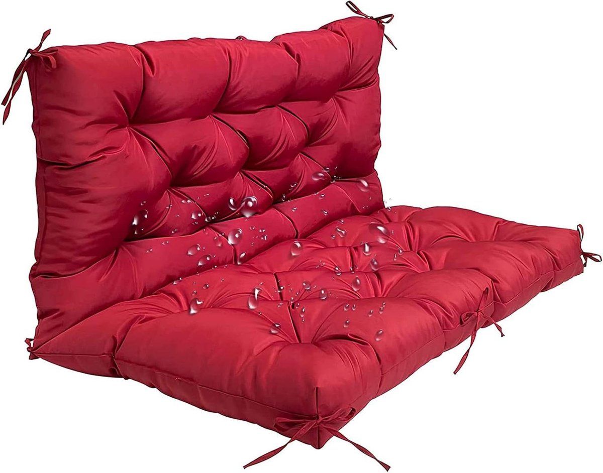 bankkussen met rug tuinkussen ligkussen comfortabel zitten