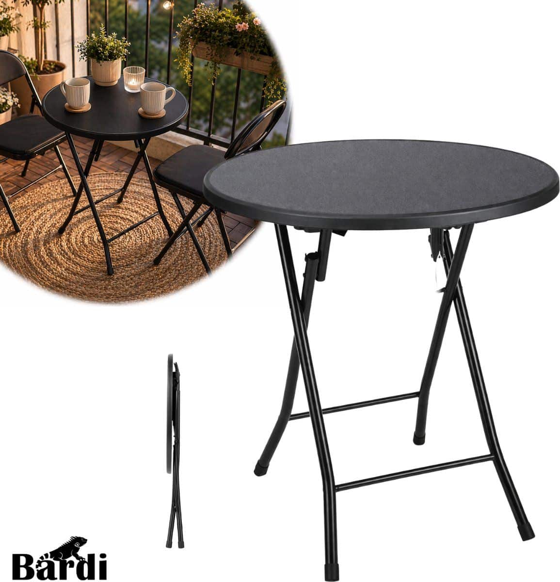 bardi balkontafel tuintafel tafel balkonmeubelen bijzettafel