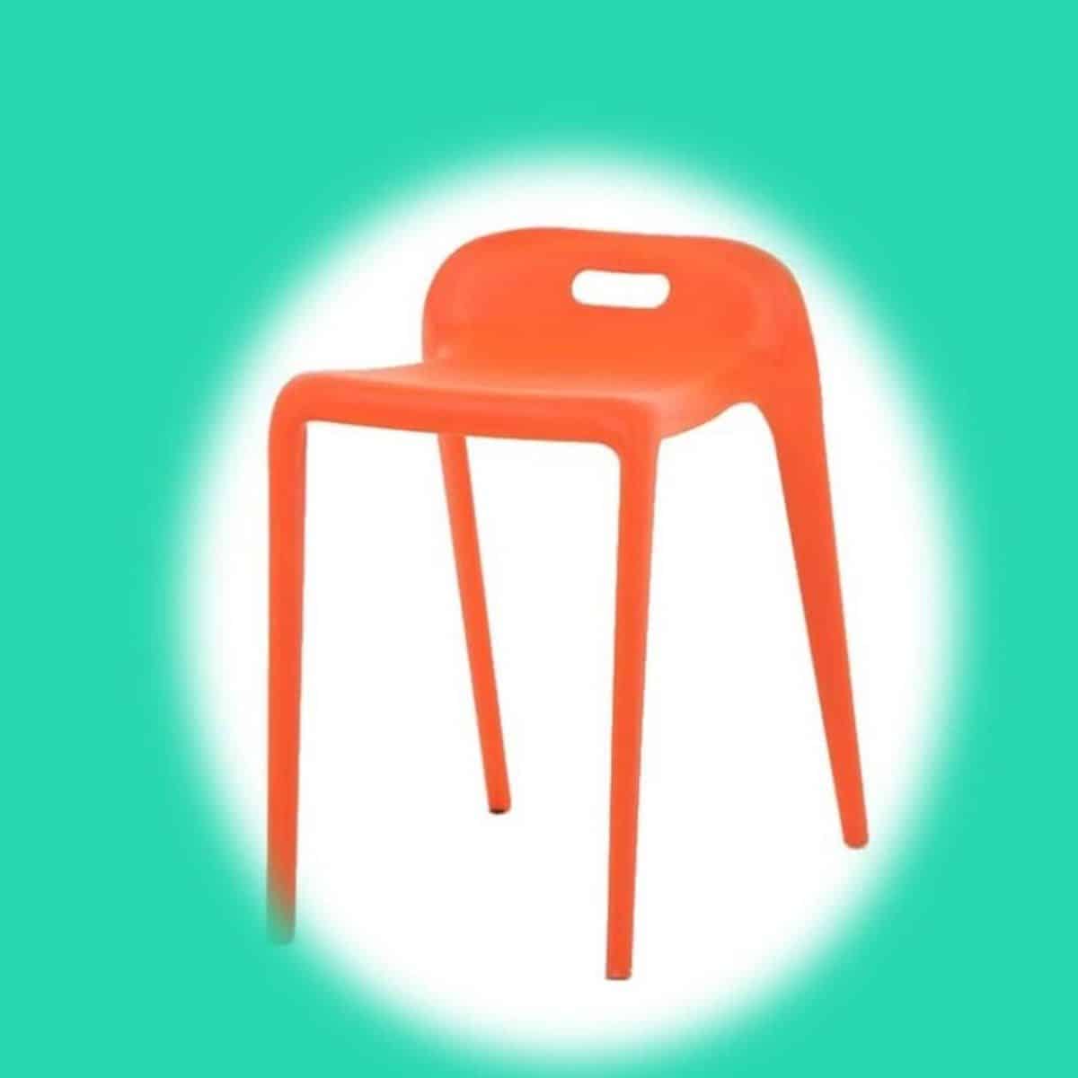 barkruk plastic keukenstoel bistro zitplaats creëren stapelbaar