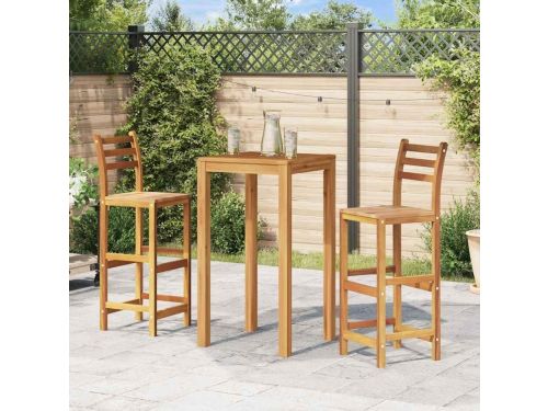 Barkrukken Acaciahout - Houten Barstoelen - Keuken Zitten - Met