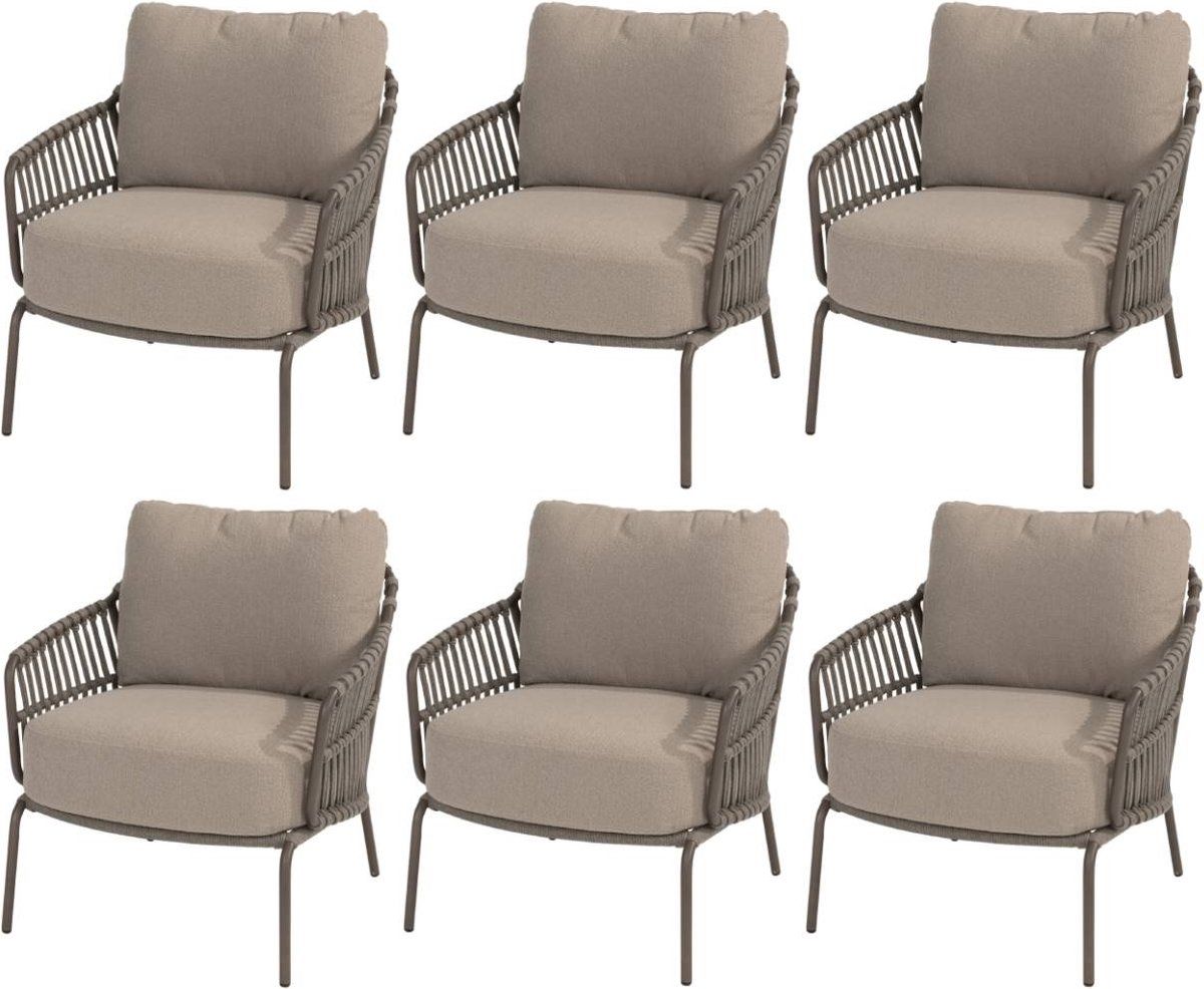 barolo stoel bank loungeset 3 delig verstelbaar aluminium antraciet