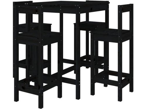 Barset Grenenhout - Bistroset Tuinmeubel - Buiten Ontspannen - Massief