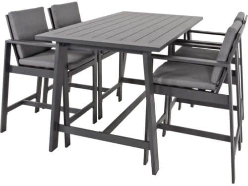 Barset Malibu | Charcoal | Aluminium | Lesli Living