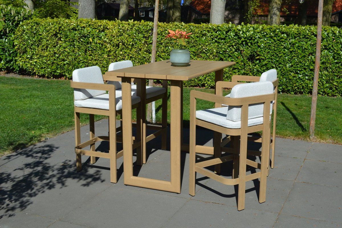 barset santiago aluminium houtlook