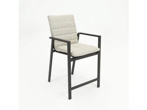 Barstoel Santiago Aluminium Houtlook - 34152