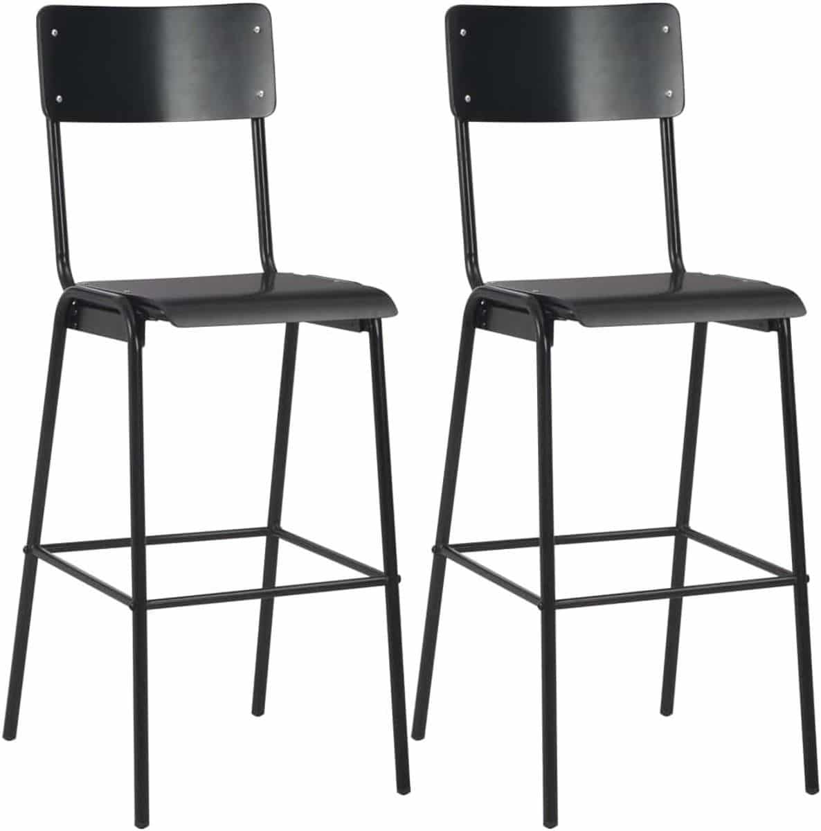 barstoelen set hoge stoelen buiten zitten stapelbaar