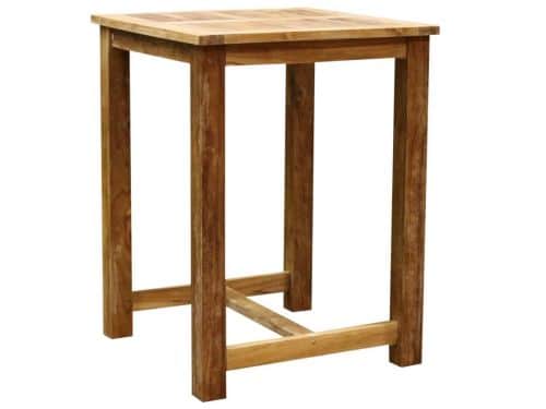 Bartafel 80x80xH105 teak