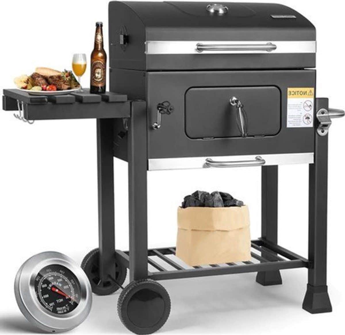 bbq bbq houtskool smoker luxe verticale