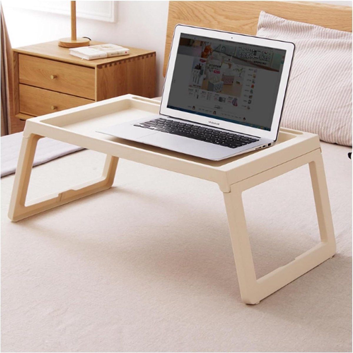 bedtafel laptoptafel klaptafel werken en lezen met