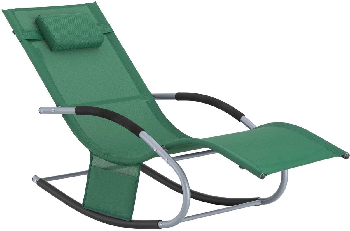 betaalbare goederen® ligstoel groen ligstoel tuin tuintuinstoelen