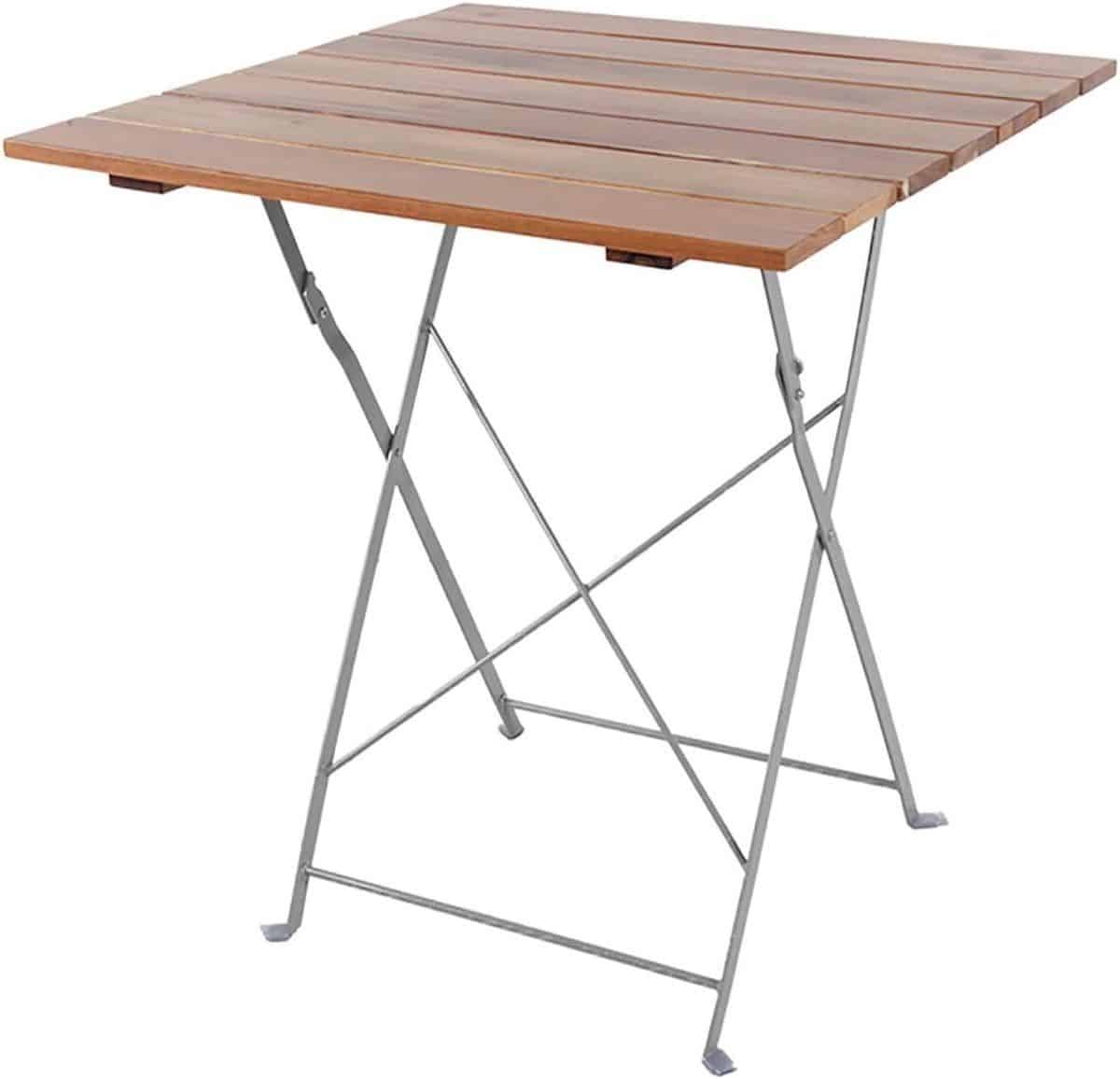 biertafel acaciahout klaptafel tuintafel buiten zitten inklapbaar