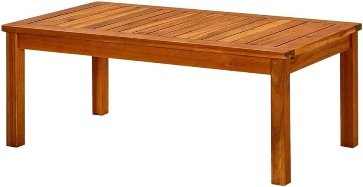 bijzettafel acaciahout tuinmeubel tafel buiten genieten weerbestendig