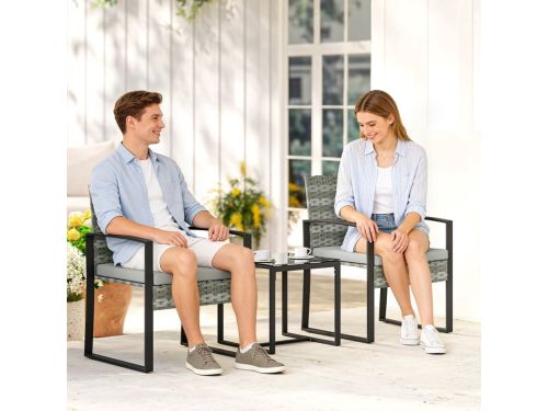 Bistroset 3 Delig - 2 Stoelen En Tafel - 55