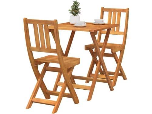 Bistroset 3 delig - Tuinmeubelset buiten - Buiten dineren