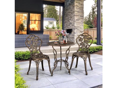 Bistroset Antiek 3-delig 60 x - Novihome