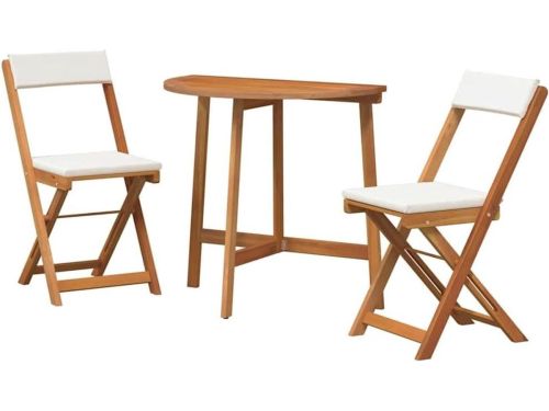 Bistroset Hout - Terras Set Tuinmeubelen - Buiten Zitten
