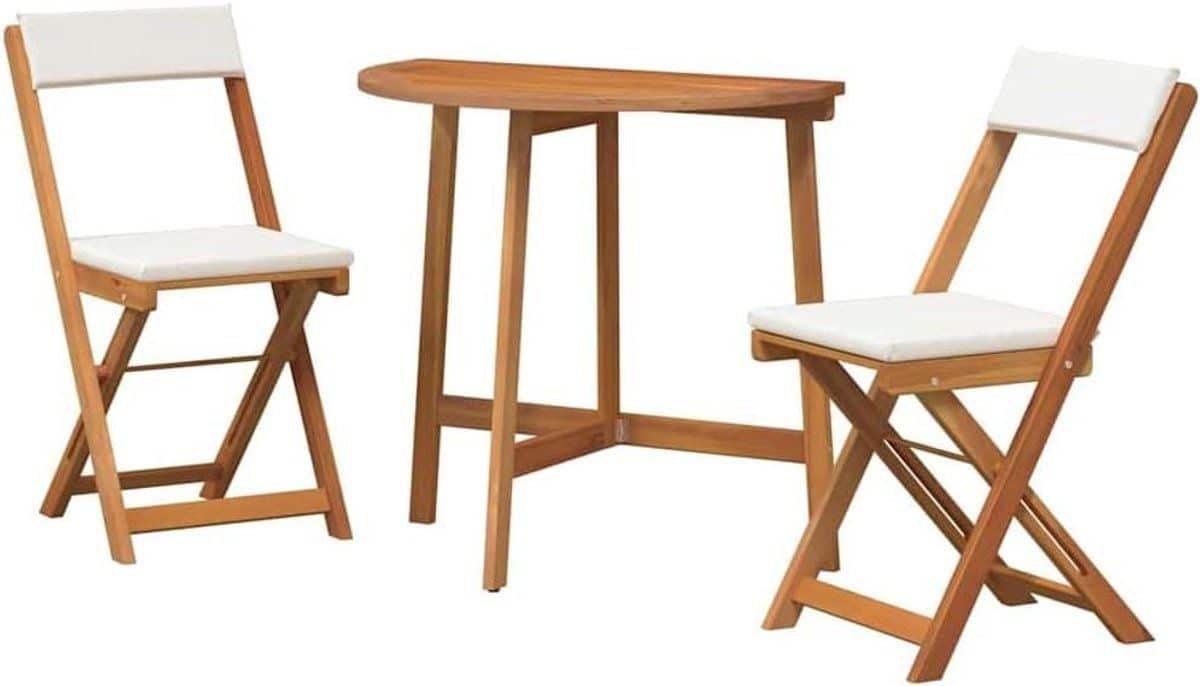 bistroset hout terras set tuinmeubelen buiten zitten