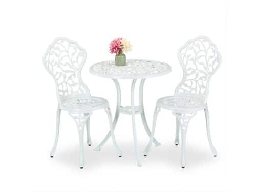 bistroset - met bistrotafel en 2 stoelen - Ø 61