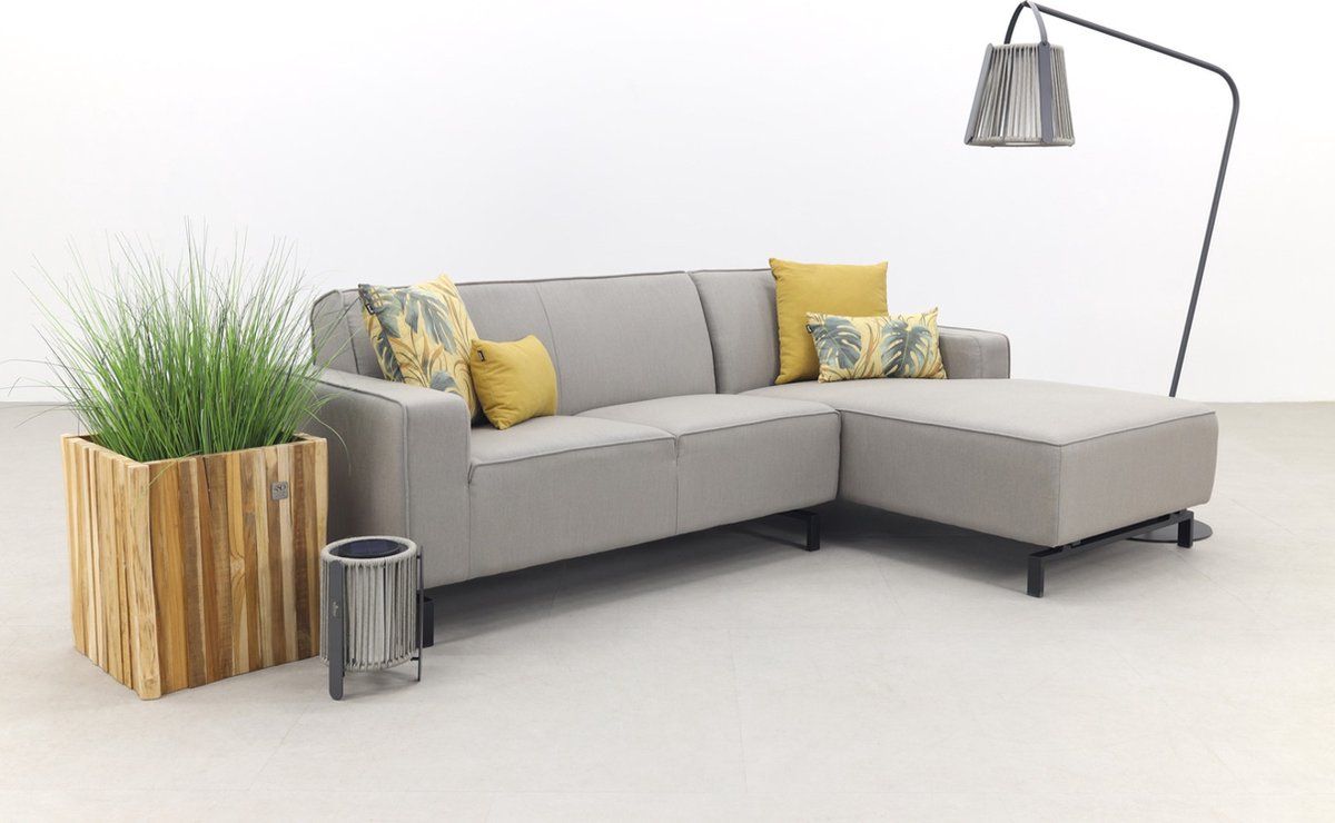 boavista sunbrella loungebank chaise longue nature grey 2