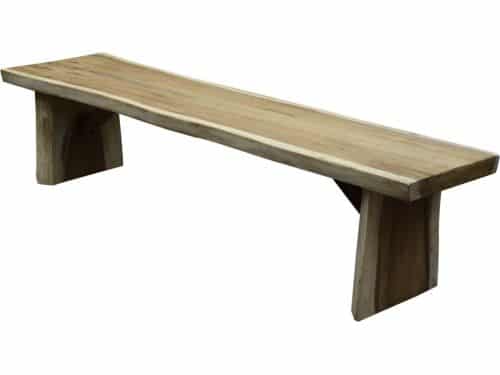 Boomstam tuinbank 250x40-50xH46,5 cm