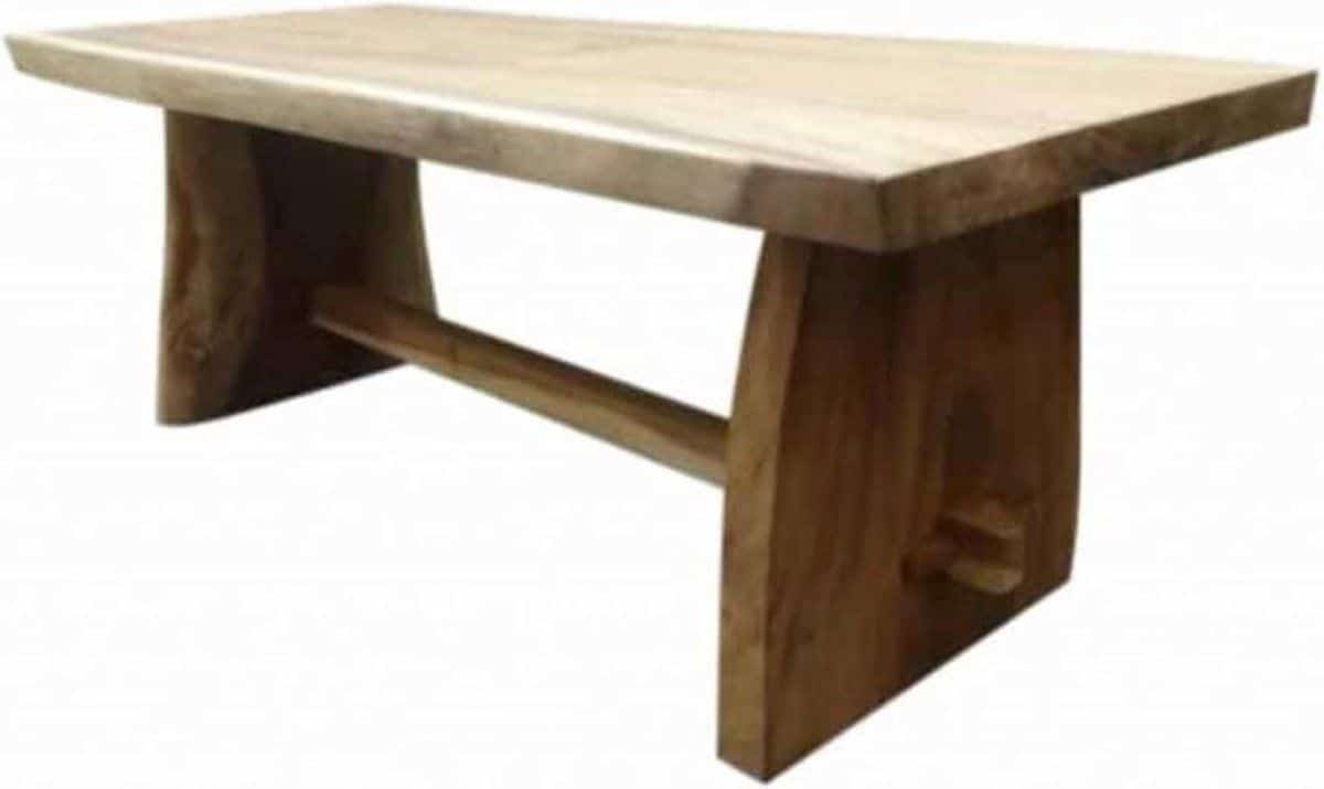 boomstamtafel 225x90xh77,5 cm bladdikte 8 cm