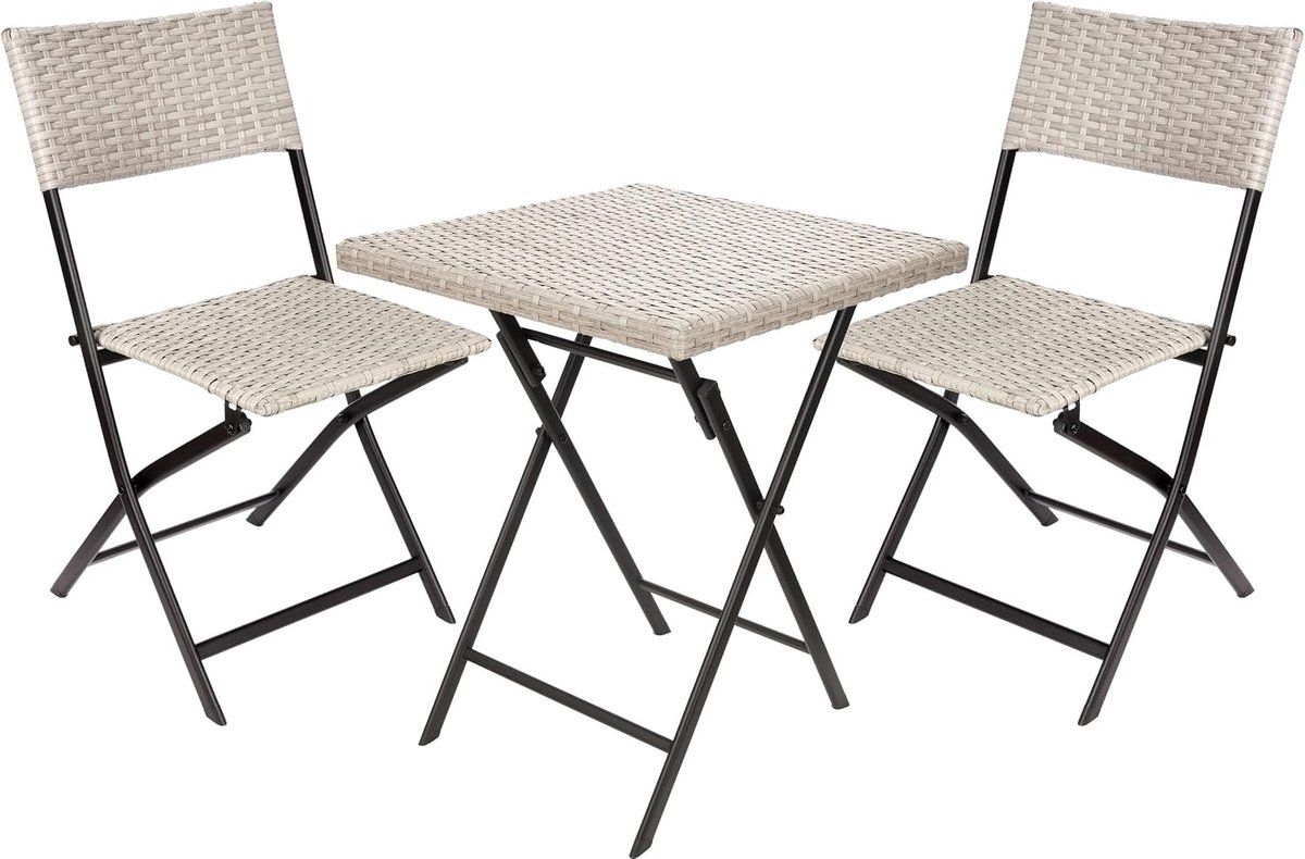 brubaker lugano balkonset met tafel en 2 stoelen