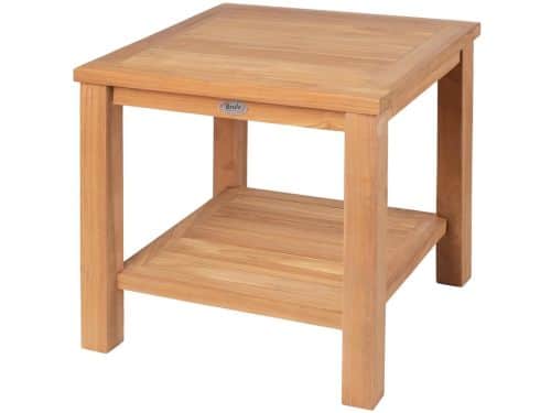 Brulo - Teak -lounge - Tuintafel - 70 x 70