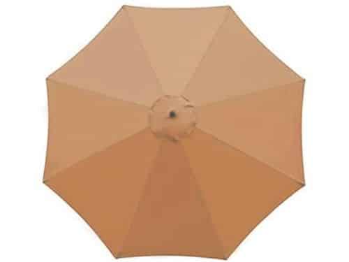 Buiten Parasolhoes voor Tuin - Geschikt voor 3 Meter en