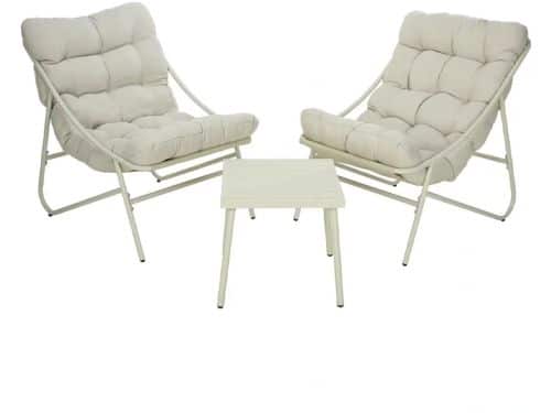 Buitengewoon Boet Balkonset 3 dlg - Crème