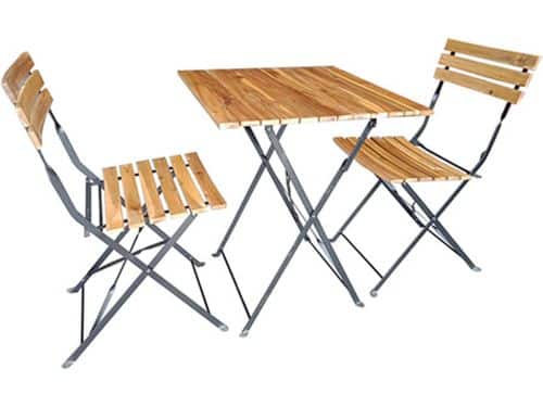 Buitengewoon Boet - Bistroset - France - Hout - Staal