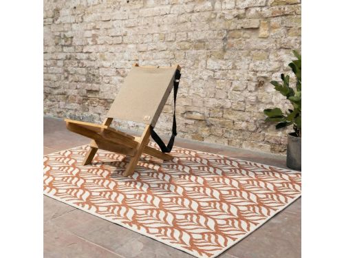Buitenkleed Cleo Roest/Wit - Interieur05 - 240 x 340 cm