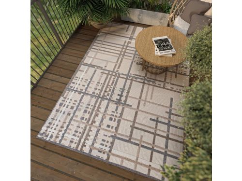 Buitenkleed Geometrisch - Terraskleed Tuinkleed - Buiten Ontspannen - Waterafstotend