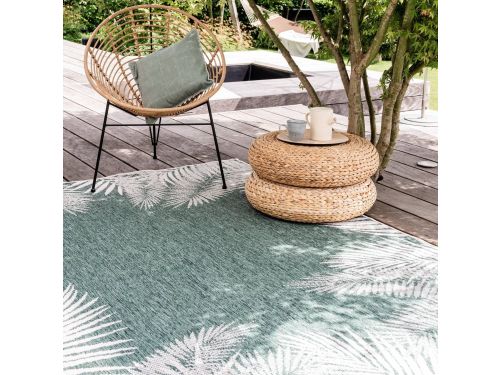 Buitenkleed Leaf - Groen - dubbelzijdig - EVA Interior