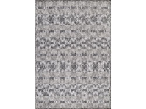 Buitenkleed met patronen Aruba - grijs 4903 - 200x290 cm