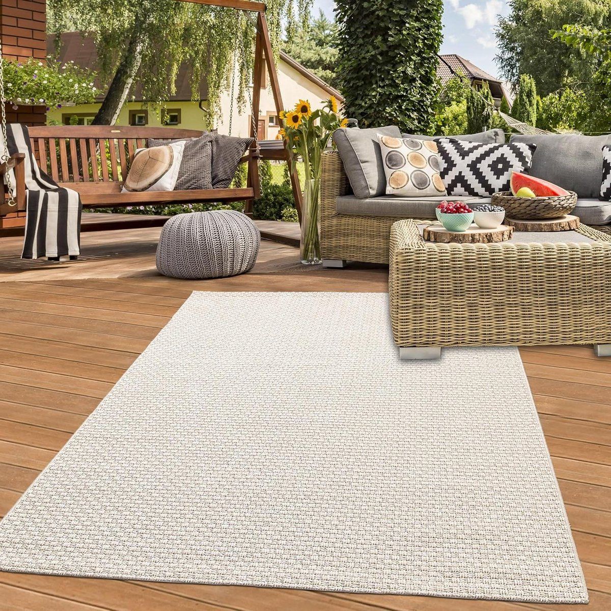buitenkleed terraskleed tuinkleed buiten leven weerbestendig platbinding
